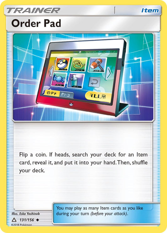 #131 Order Pad