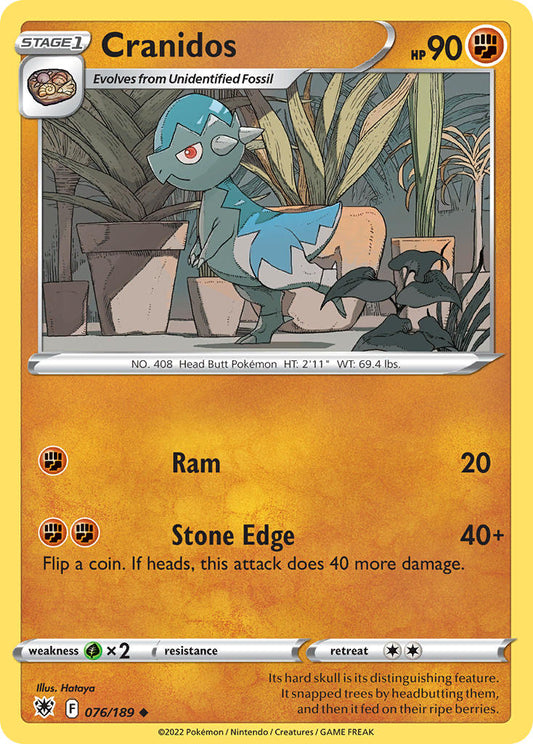 #076 Cranidos
