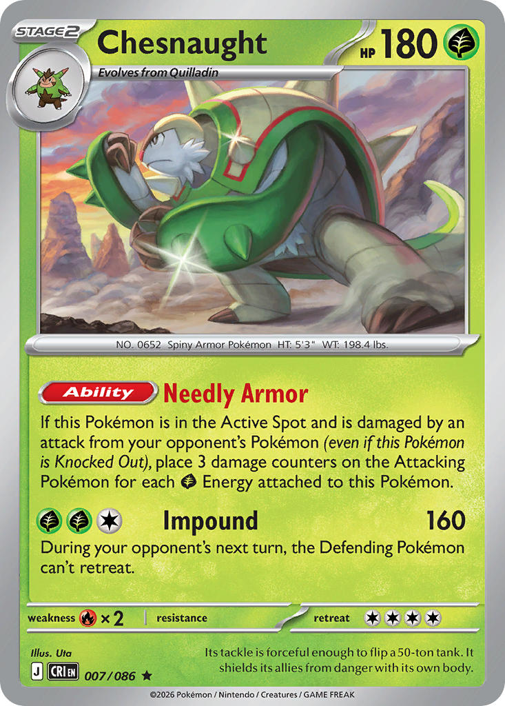 #007 Chesnaught
