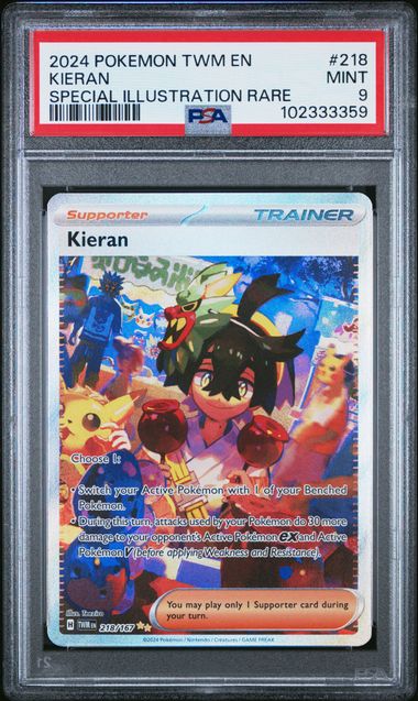 #218 Kieran PSA 9