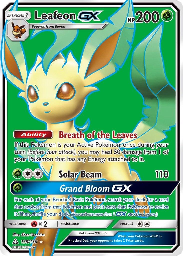 #139 Leafeon-GX