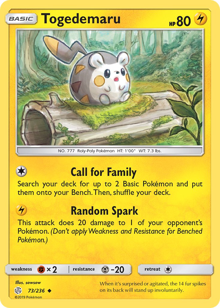 #073 Togedemaru