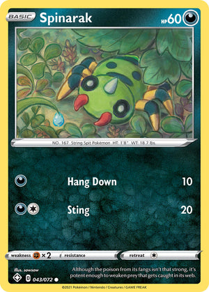 #043 Spinarak