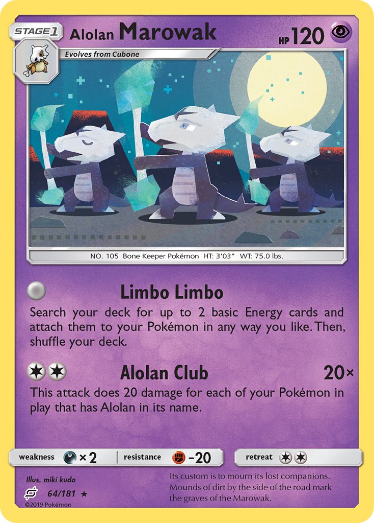 #064 Alolan Marowak