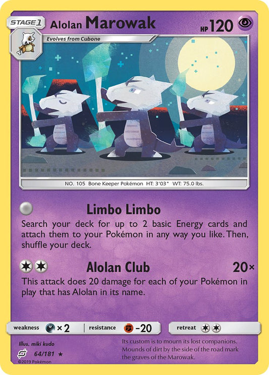 #064 Alolan Marowak