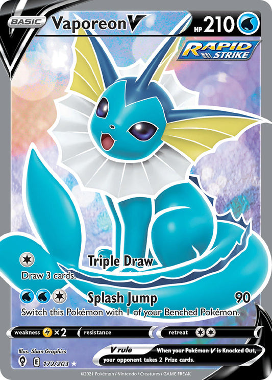 #172 Vaporeon V