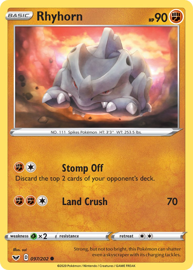 #097 Rhyhorn