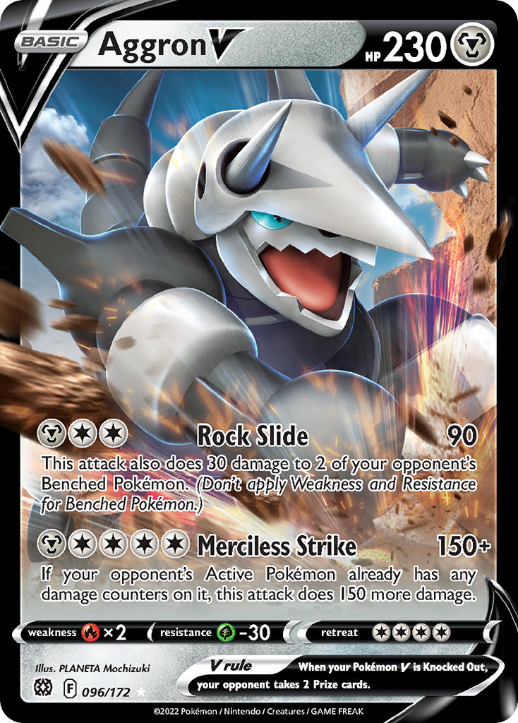 #096 Aggron V