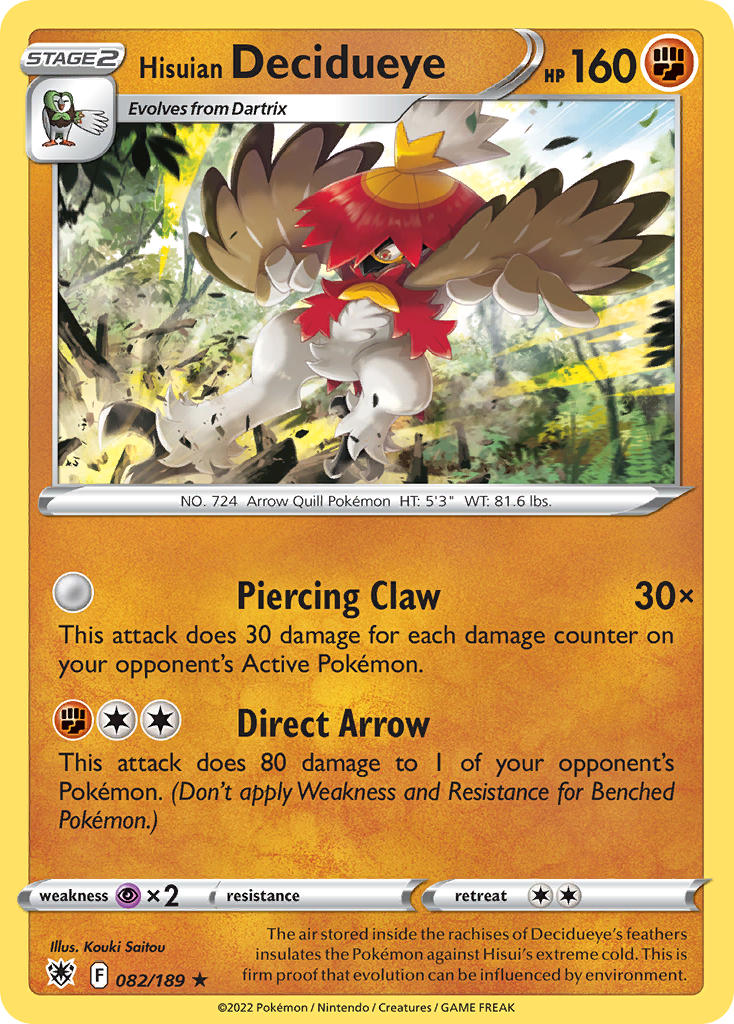#082 Hisuian Decidueye