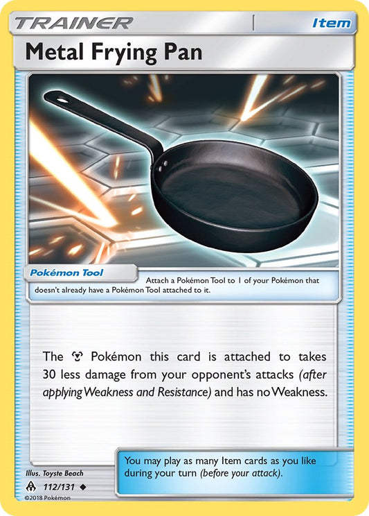 #112 Metal Frying Pan
