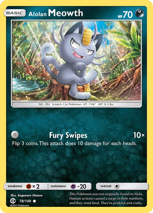 #078 Alolan Meowth