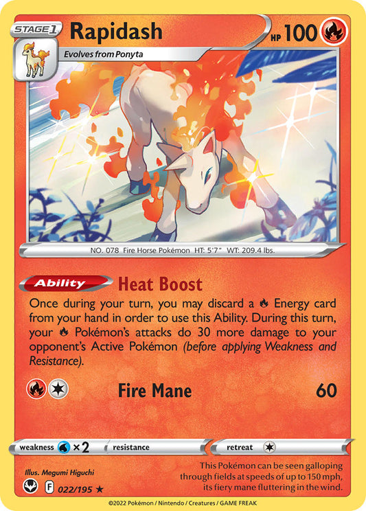 #022 Rapidash