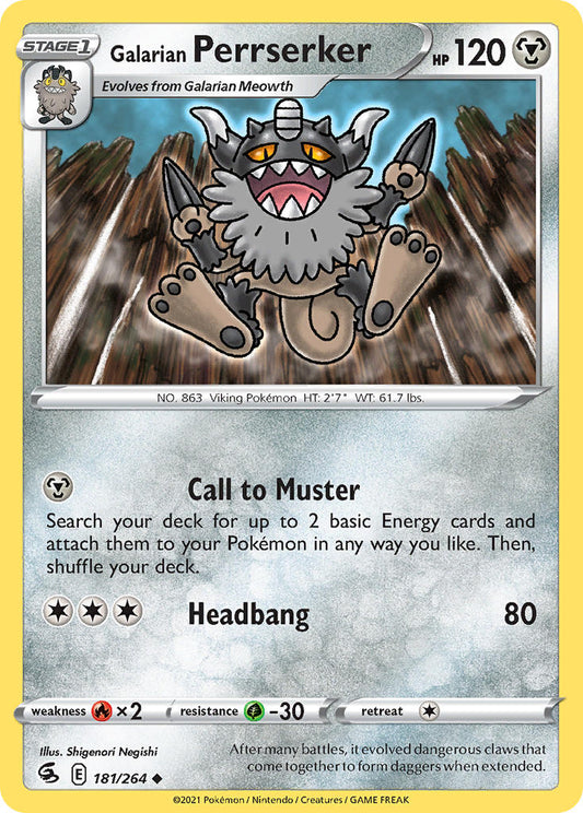 #181 Galarian Perrserker