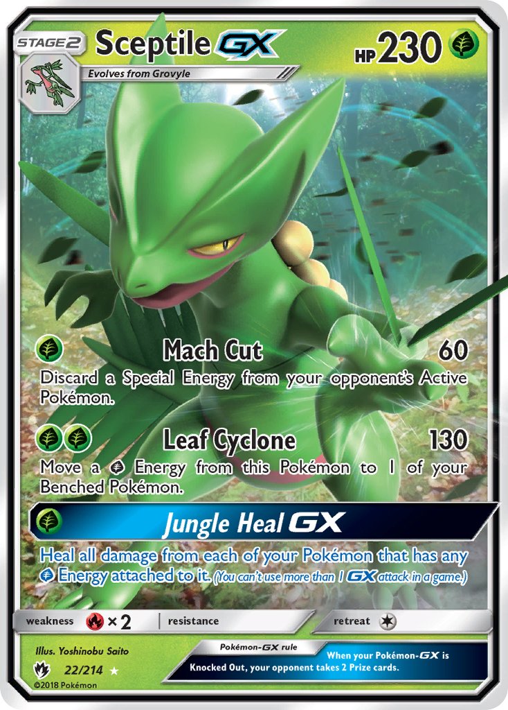 #022 Sceptile-GX