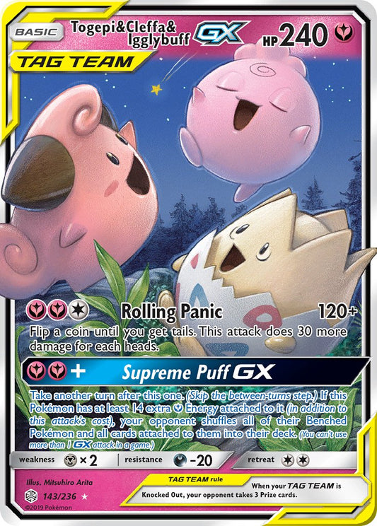 #143 Togepi & Cleffa & Igglybuff-GX