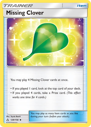 #129 Missing Clover
