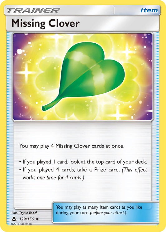 #129 Missing Clover