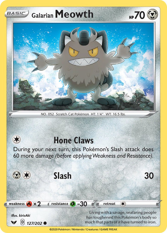 #127 Galarian Meowth