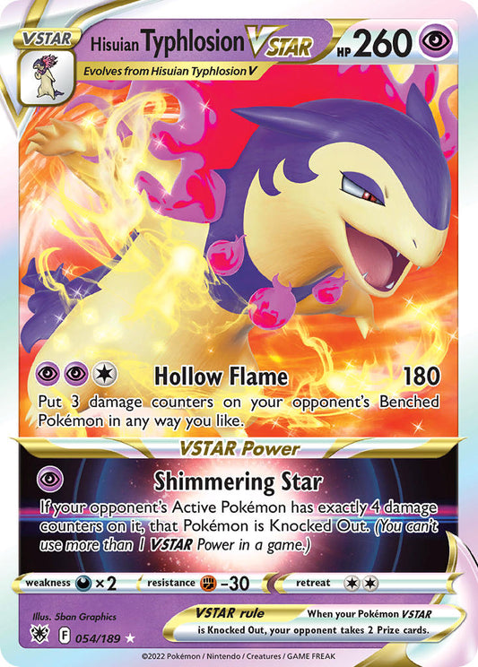 #054 Hisuian Typhlosion VSTAR