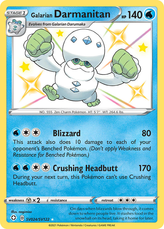 #SV024 Galarian Darmanitan