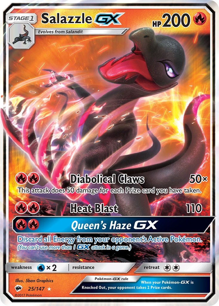 #025 Salazzle-GX