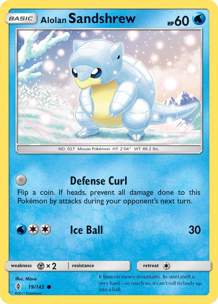 #019 Alolan Sandshrew