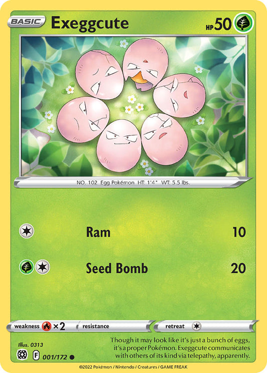 #001 Exeggcute