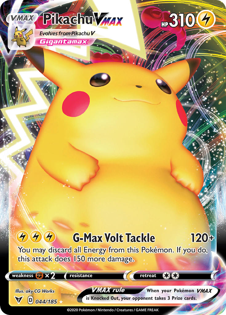 #044 Pikachu VMAX