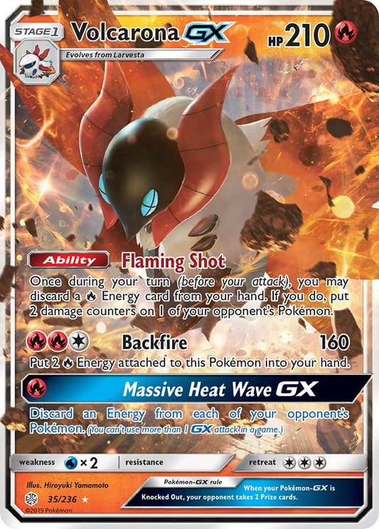 #035 Volcarona-GX