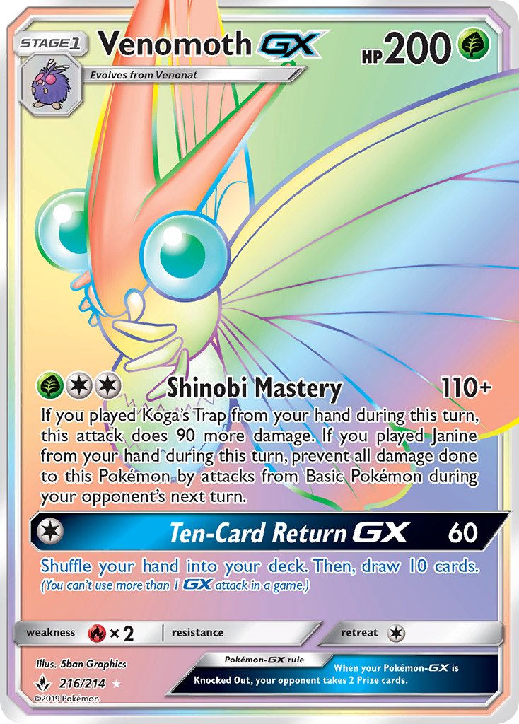 #216 Venomoth-GX