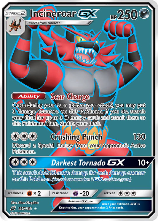 #167 Incineroar-GX