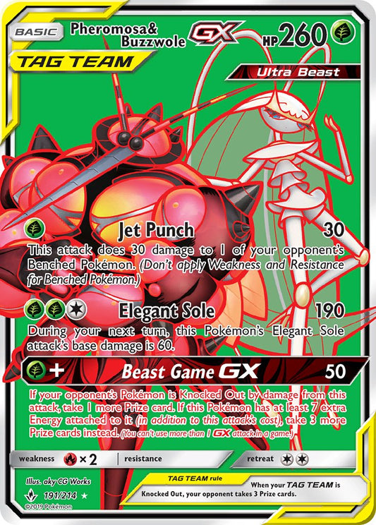 #191 Pheromosa & Buzzwole-GX