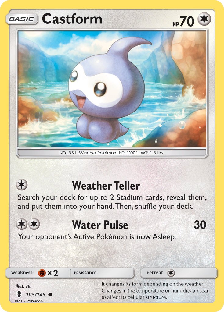 #105 Castform
