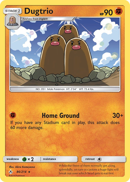 #086 Dugtrio