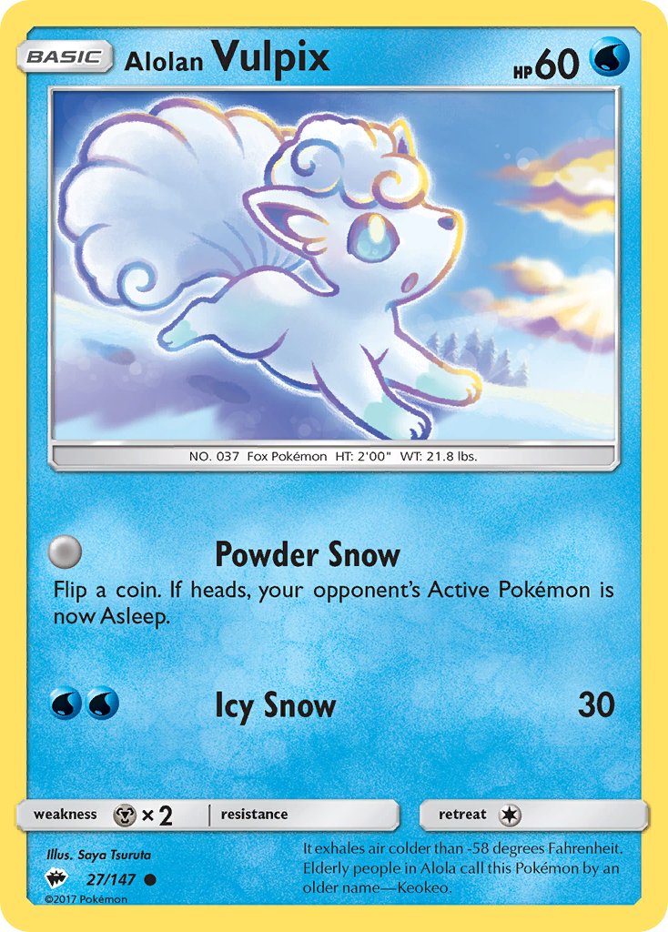 #027 Alolan Vulpix