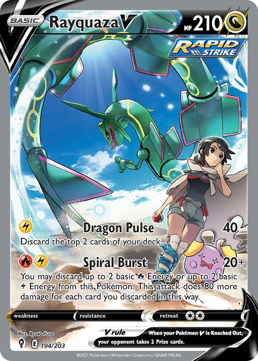 #194 Rayquaza V