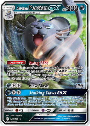 #129 Alolan Persian-GX