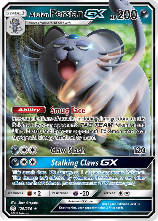 #129 Alolan Persian-GX