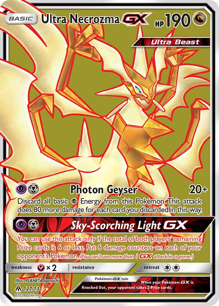 #127 Ultra Necrozma-GX