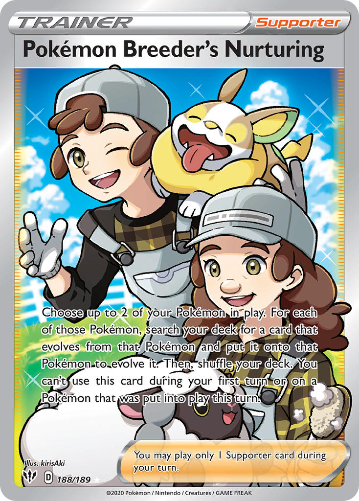 #188 Pokémon Breeder's Nurturing