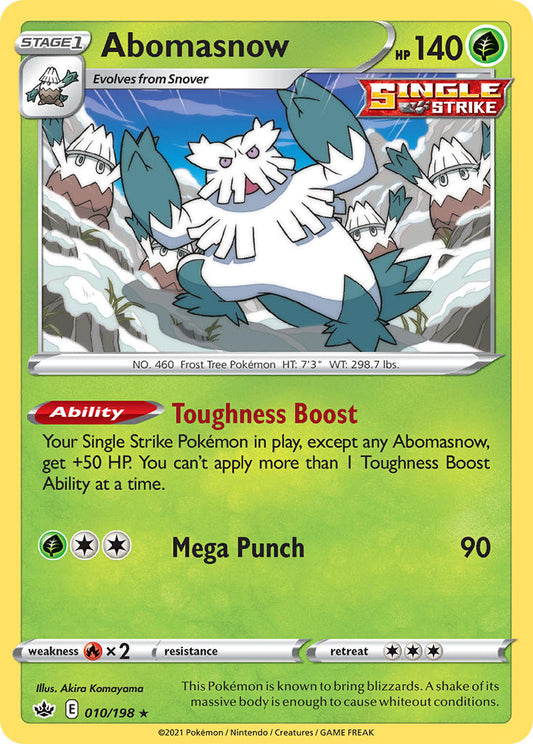#010 Abomasnow