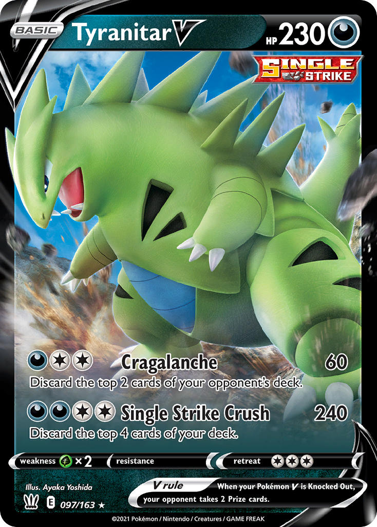 #097 Tyranitar V