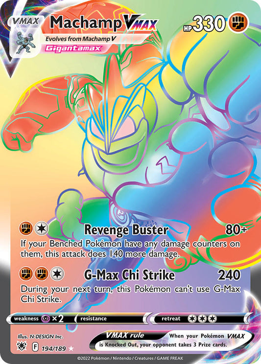 #194 Machamp VMAX