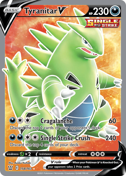 #154 Tyranitar V