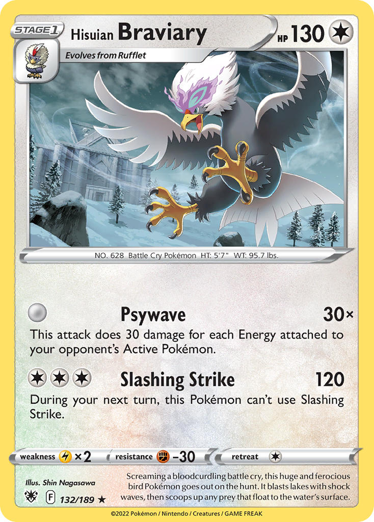 #132 Hisuian Braviary