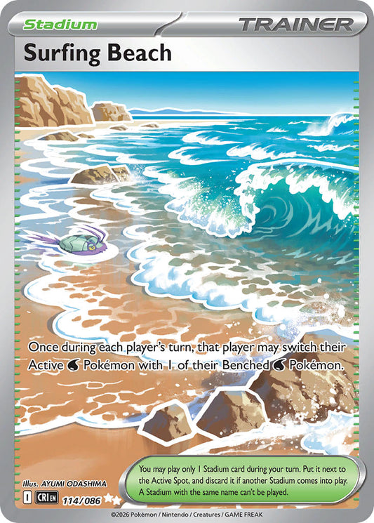 #114 Surfing Beach