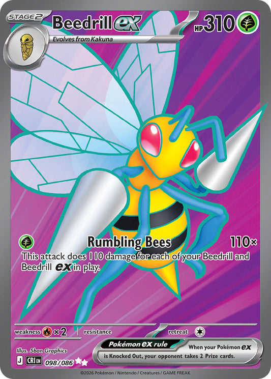 #098 Beedrill ex