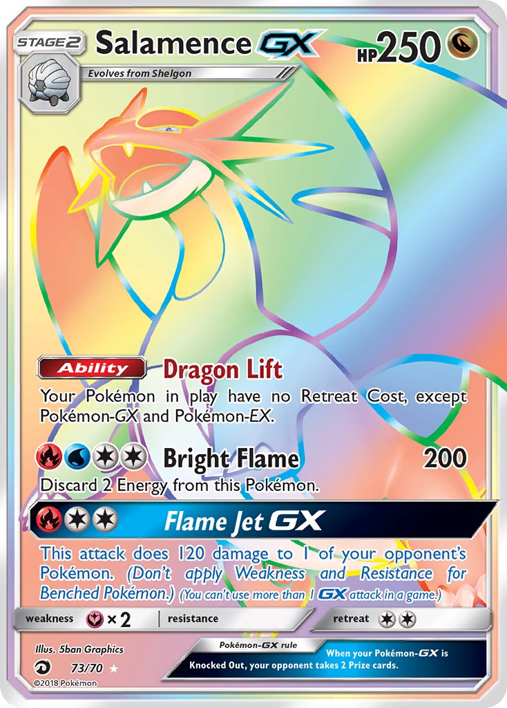 #073 Salamence-GX