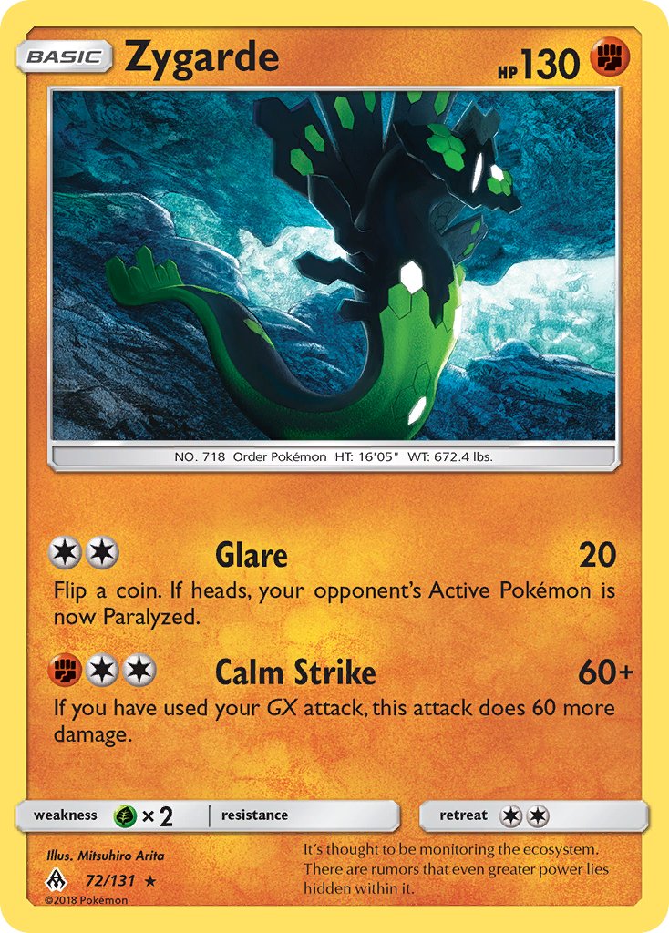 #072 Zygarde