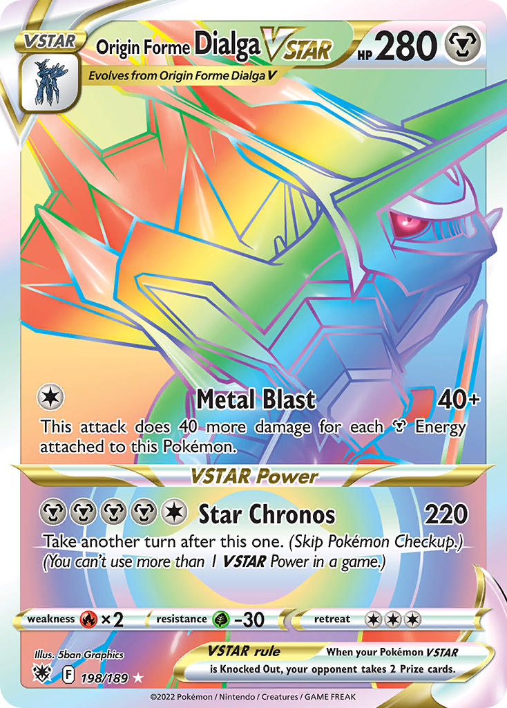 #198 Origin Forme Dialga VSTAR